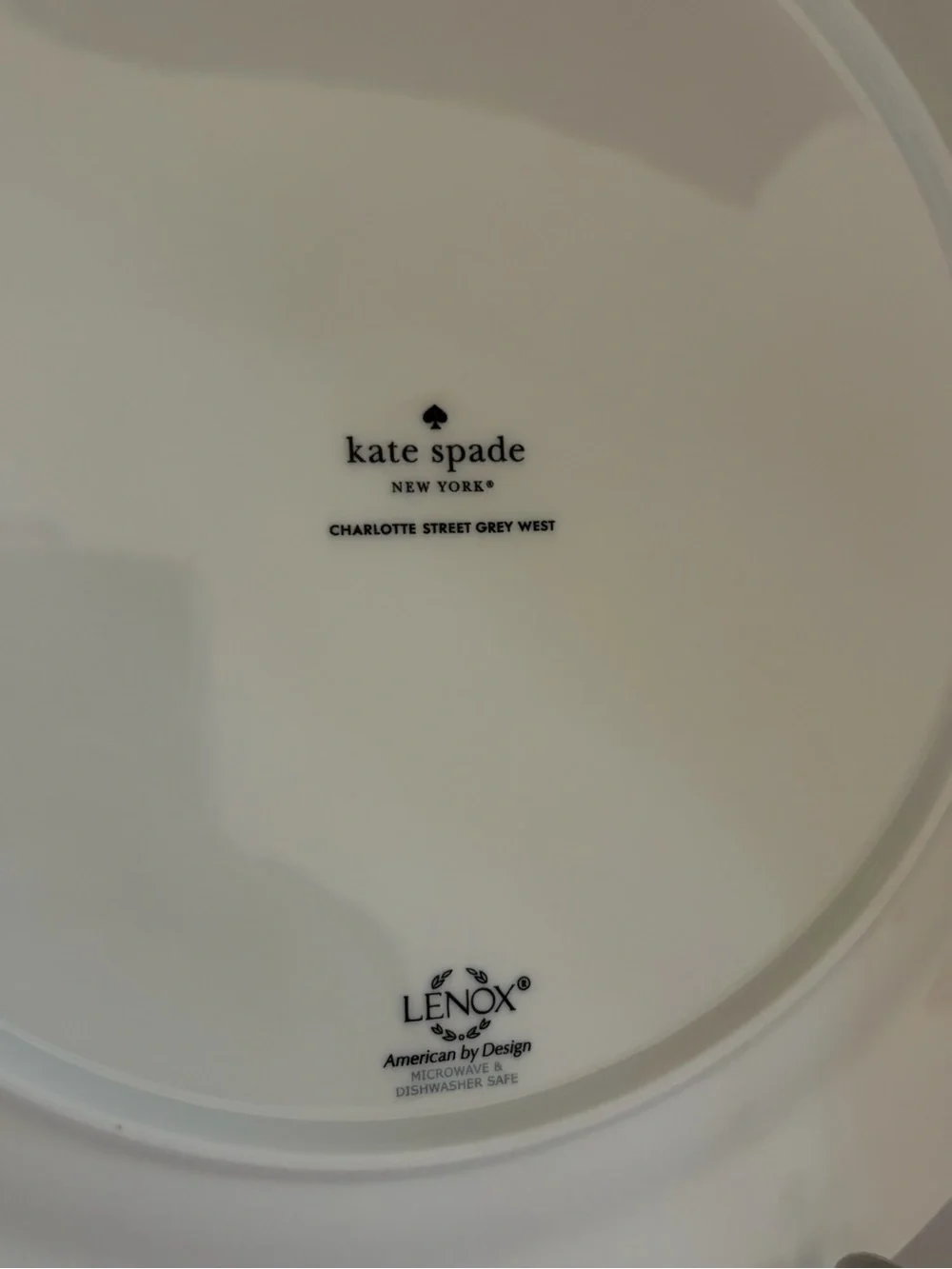 kate spade single dinner